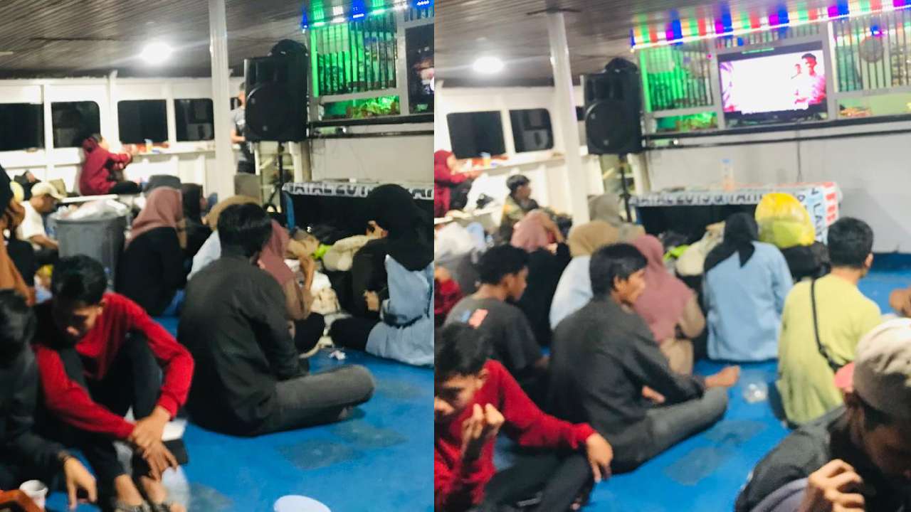 Pemudik Membludak Hingga Tak Kebagian Seat Meski Armada Kapal Malam Rute Kendari-Raha Ditambah