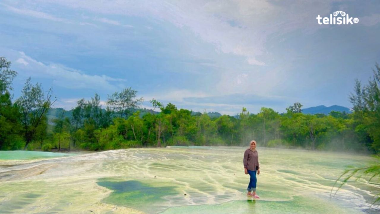 Permandian Air Panas Wawolesea Tetap Ramai Dikunjungi di Bulan Ramadan