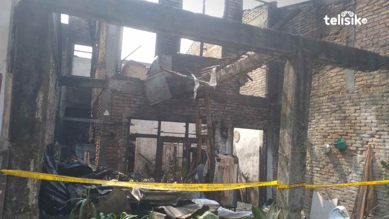 Rumah Lantai II Terbakar, Menantu dan 5 Orang Anak Meninggal Dunia