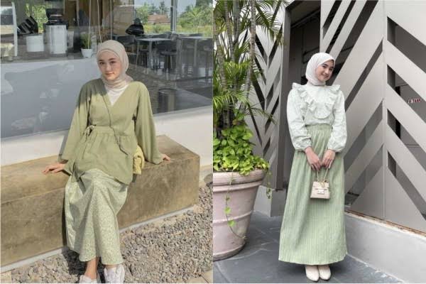 Sage Green jadi Trending Warna Baju Lebaran 2023, Begini Cara Mix and Matchnya