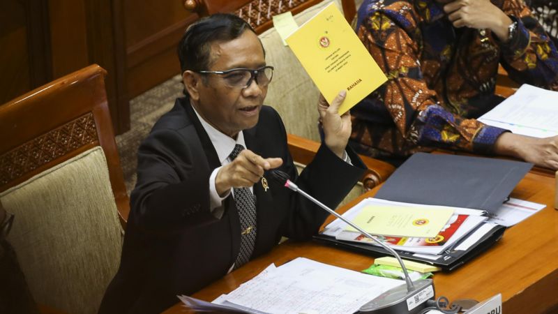 Saling Sindir Anggota DPR saat Bahas Transaksi Rp 349 Triliun, Mahfud MD Diadu Domba