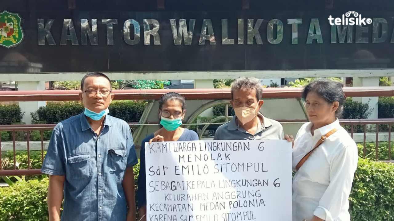 Selain Demo Warga Surati Wali Kota Medan Tolak Kepling yang Diduga Menyalahi
