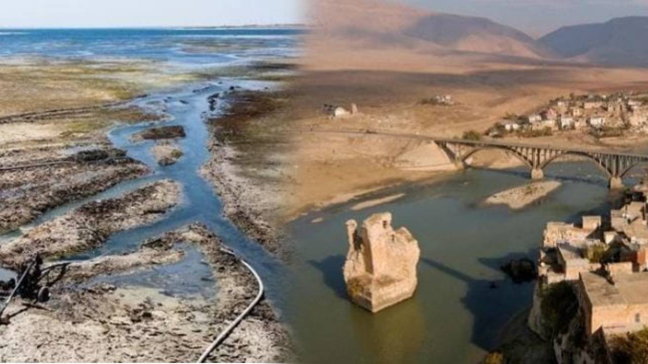 Semakin Mengering, Ini Penampakan Sungai Eufrat dan Hadis Tanda-Tanda Akhir Zaman