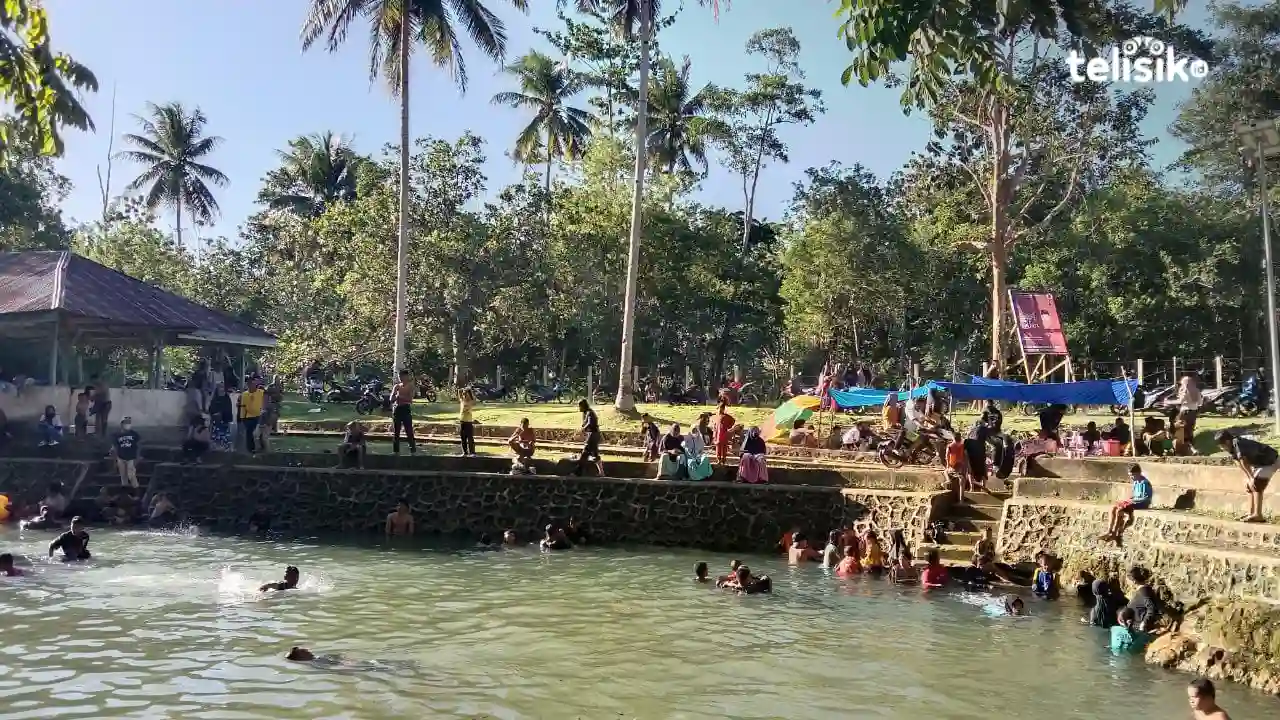 Usai Idul Fitri Permandian Wakante Muna Barat Jadi Sasaran Wisatawan