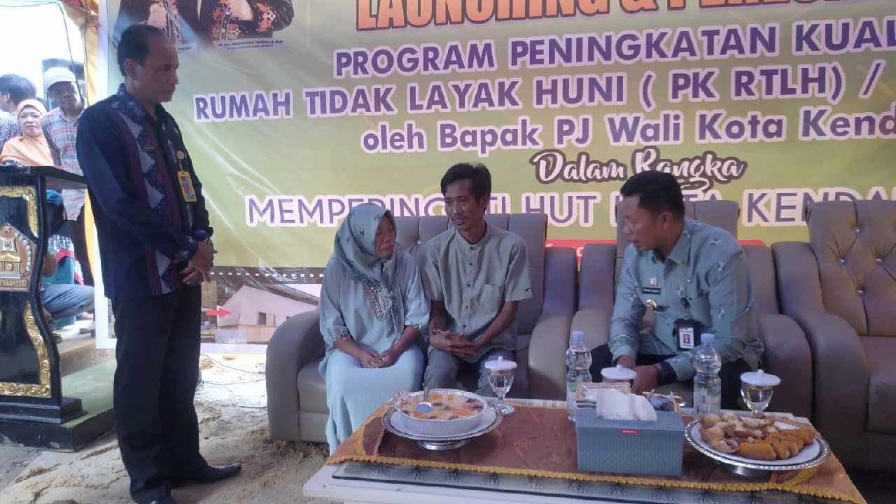 Bedah Rumah Gratis di HUT ke-191 Kota Kendari