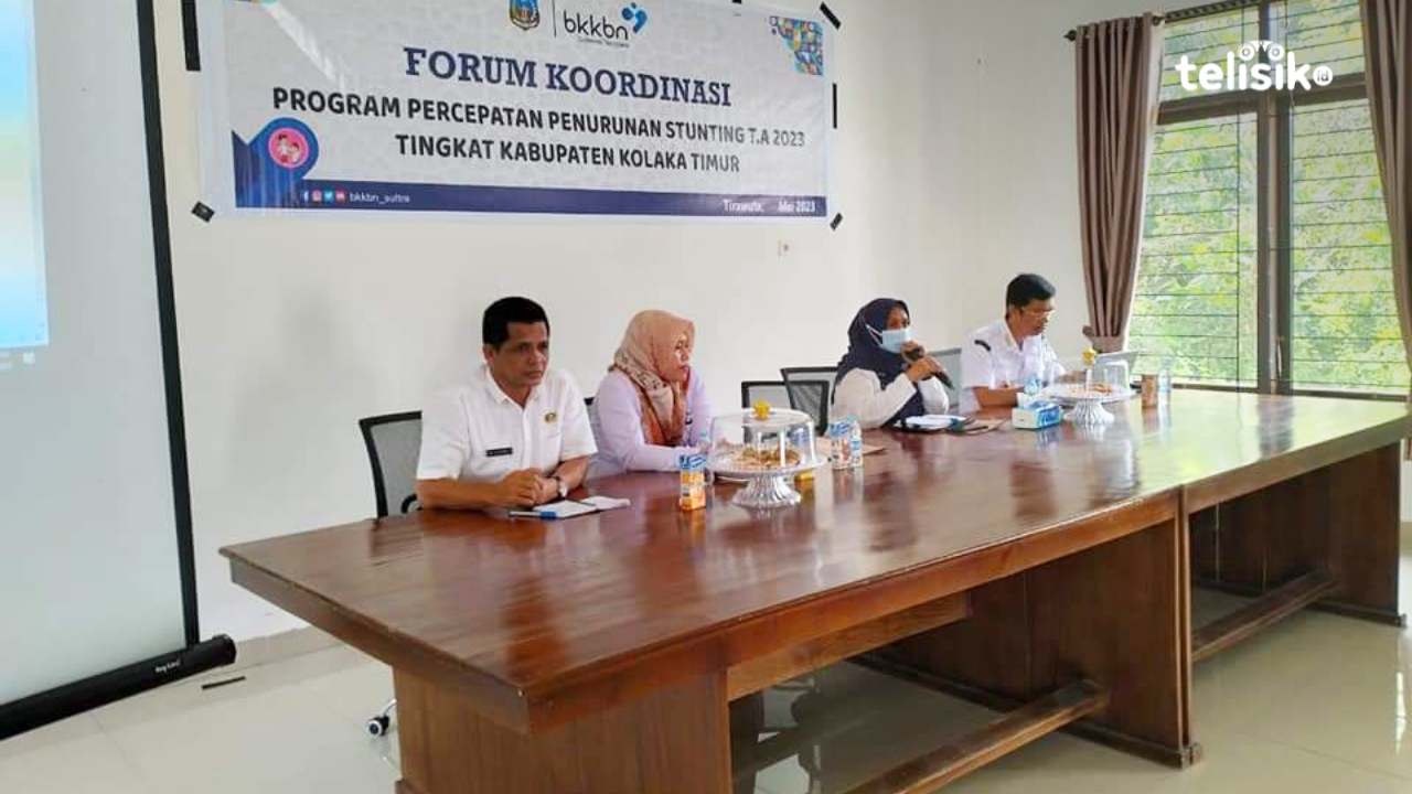 BKKBN Sulawesi Tenggara Gelar Forum  Koordinasi Percepatan Penurunan Stunting di Kolaka Timur