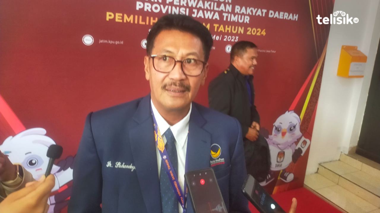 Daftar Caleg Serentak di KPU, NasDem Bidik Juara Pemilu di Jawa Timur