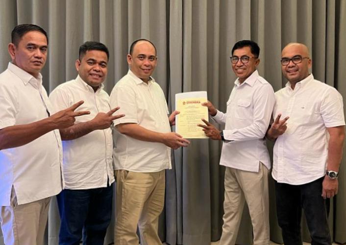 Gomberto Rebut Ketua DPC Gerindra Muna