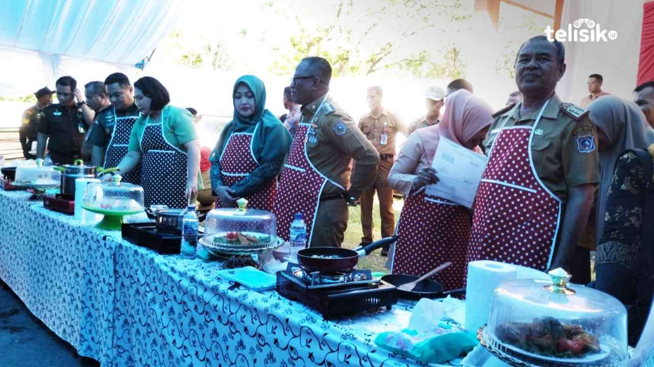 Ini Menu Makanan Dapur Sehat Atasi Stunting di Muna Barat
