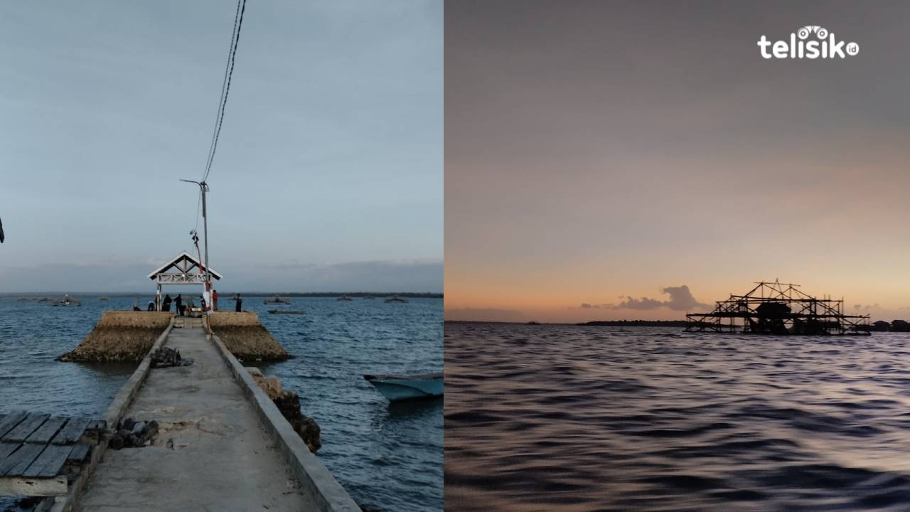 Keindahan Pulau Seribu Bagan di Selat Tiworo Muna Barat, Penghasil Ikan Teri