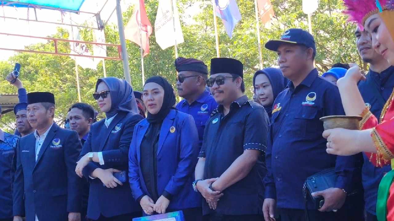 Nasdem Resmi Ajukan Dokumen Persyaratan Bacaleg di KPU Konawe