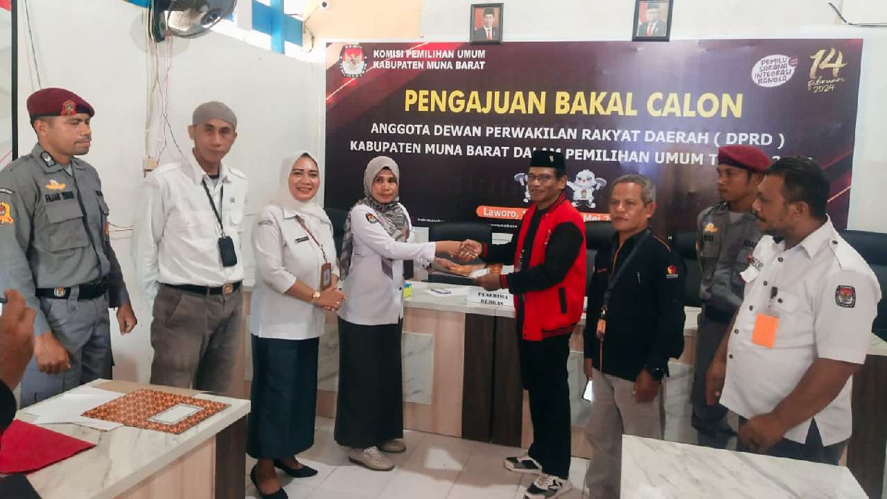 PDIP Muna Barat Target 3 Kursi Tiap Dapil