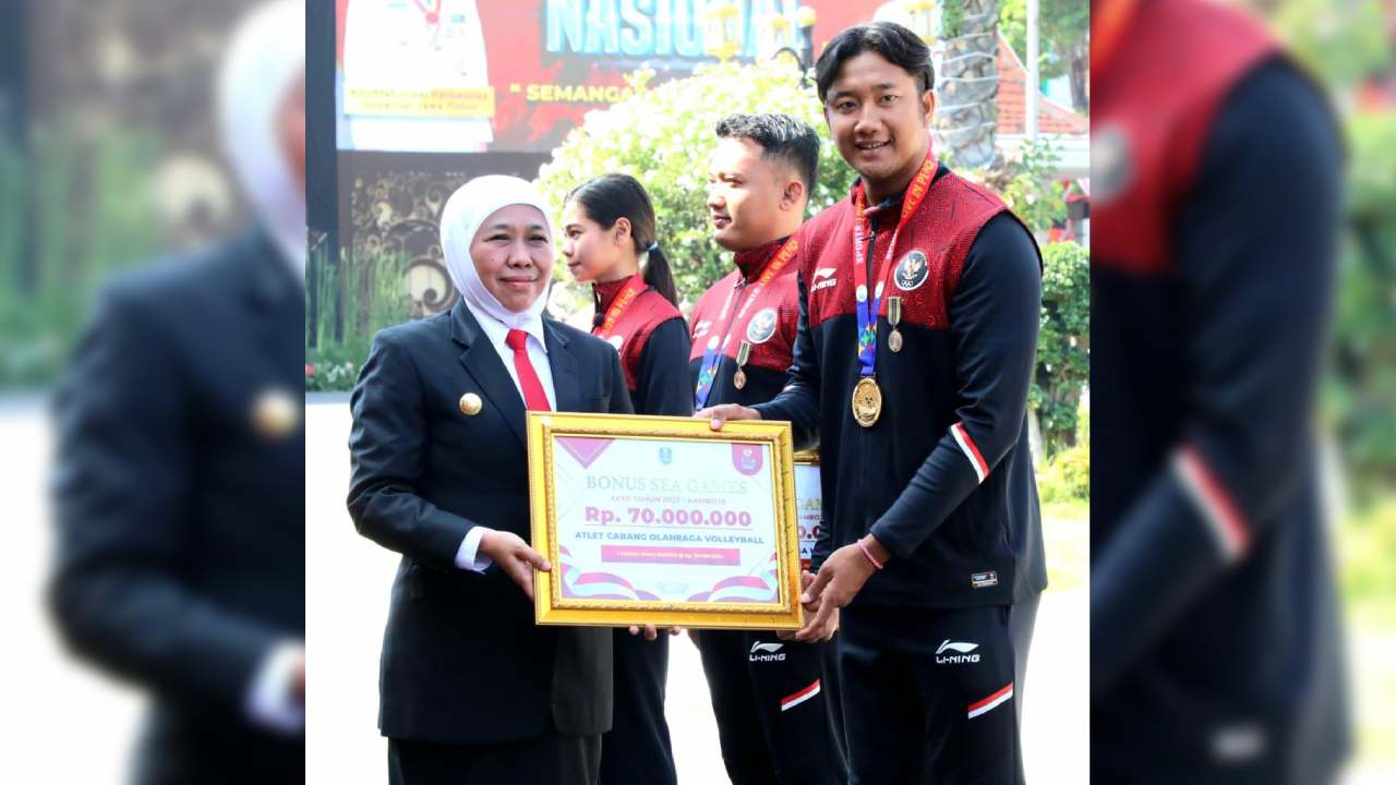 Puluhan Atlet Asal Jawa Timur Banjir Bonus Usai Raih Medali di Sea Games 2023