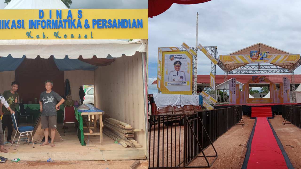 Stand Pameran, Pawai Budaya Hingga Artis Ibu Kota Siap Guncang Konawe Selatan