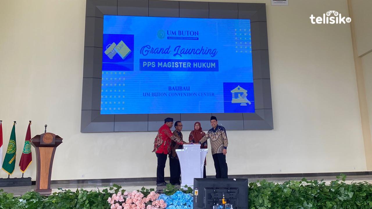 UM Buton Launching Program Pasca Sarjana Magister Hukum