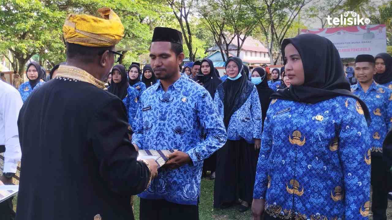 3 PNS STTD dan 62 PPPK Dilantik, Pj Bupati Tekankan KTP Harus Muna Barat
