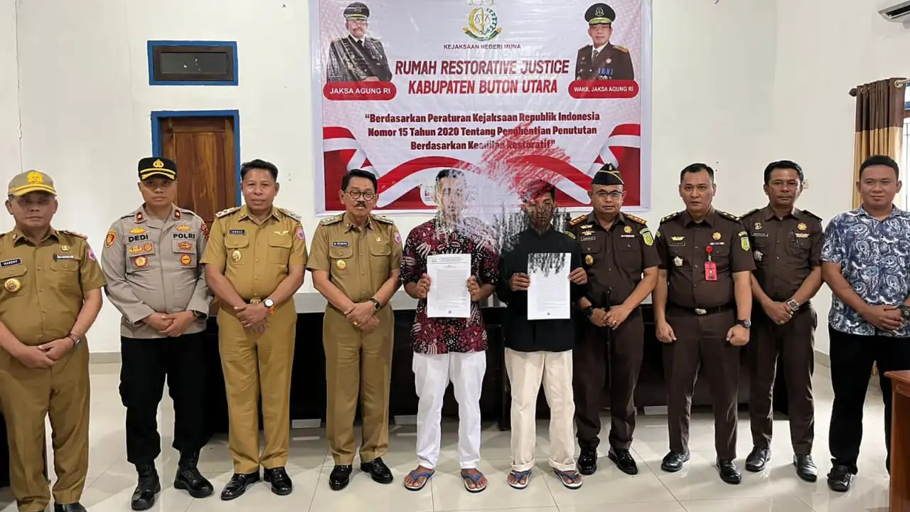 Buton Utara Punya Rumah RJ, Dua Perkara Diusulkan Penghentian Tuntutan