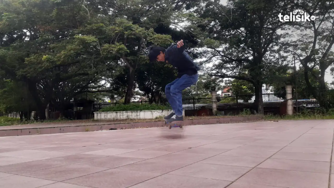 Skating, Hiburan Anak Muda Kendari Pecinta Olahraga Ekstrem