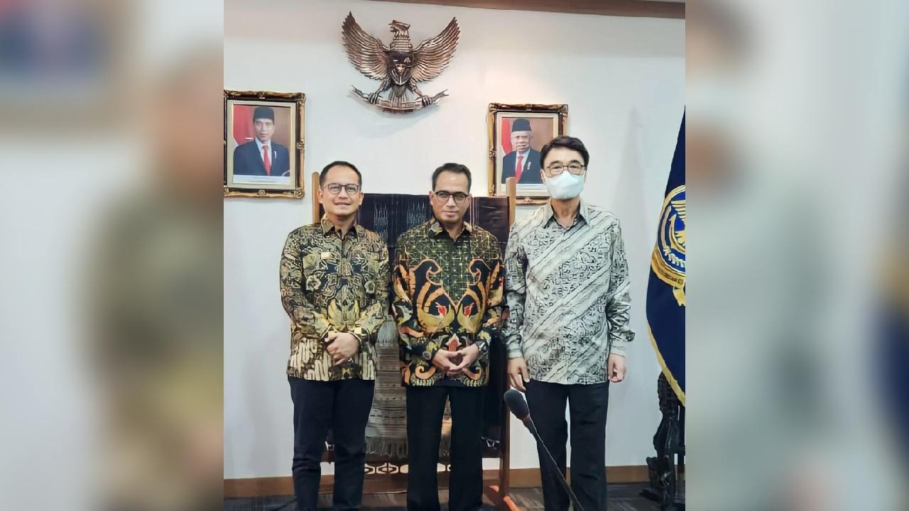 Bangun Infrastruktur Transportasi Pj Bupati Diskusi Bareng Menteri Perhubungan