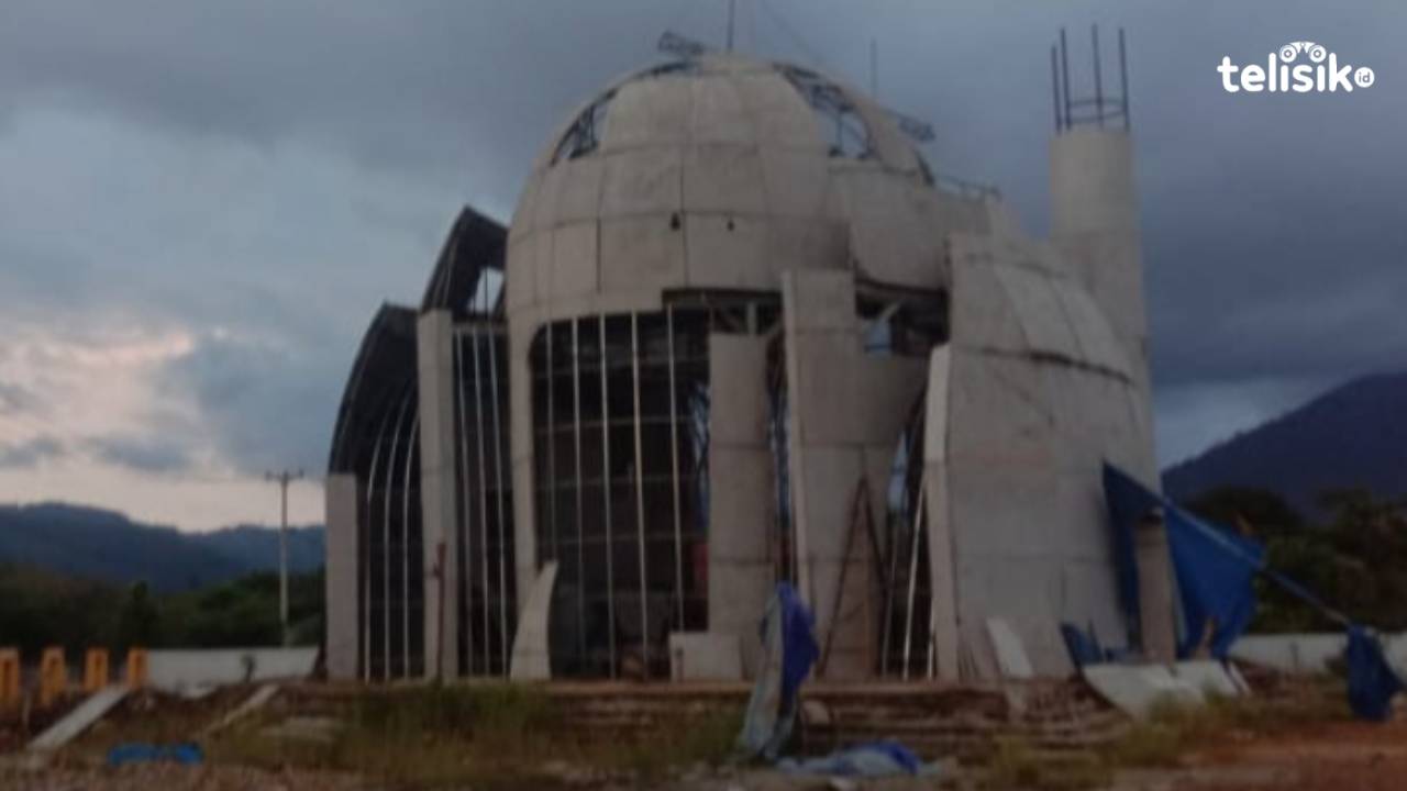 BPK Audit Penggunaan Anggaran Rp 2 Miliar Pembangunan Masjid Ikon Kolaka Utara yang Mangkrak