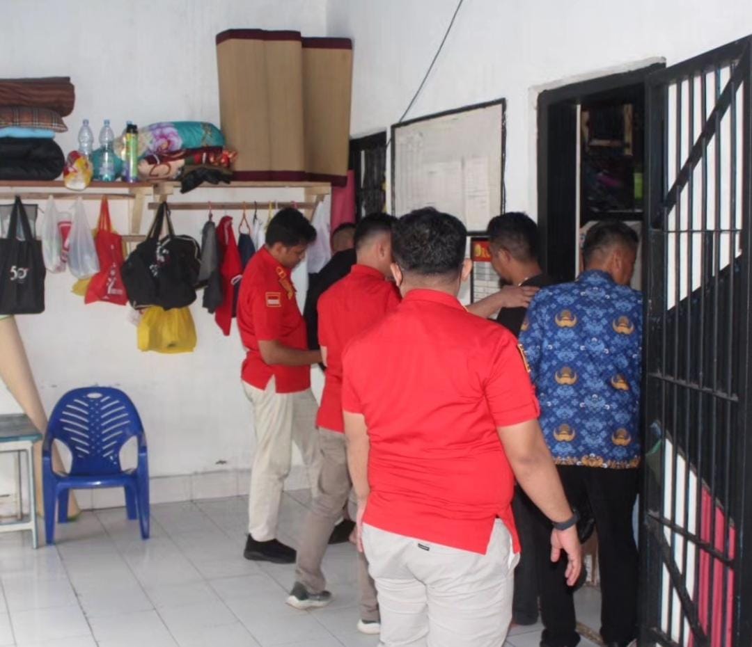 Divisipas Kanwil Kemenkumham Sulawesi Tenggara Sidak di Rutan Unaaha