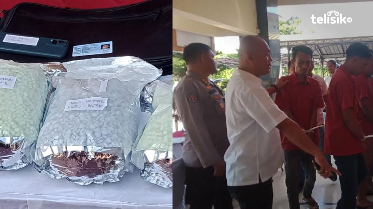 Dua Kurir Pil Ekstasi Merek Doraemon Mahkota dan Facebook Ditangkap, Pemasok Diburu