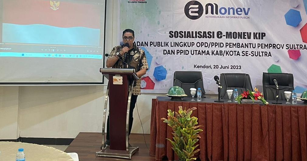 E-Monev KIP, Langkah Wujudkan Pemerintah Sulawesi Tenggara Bersih