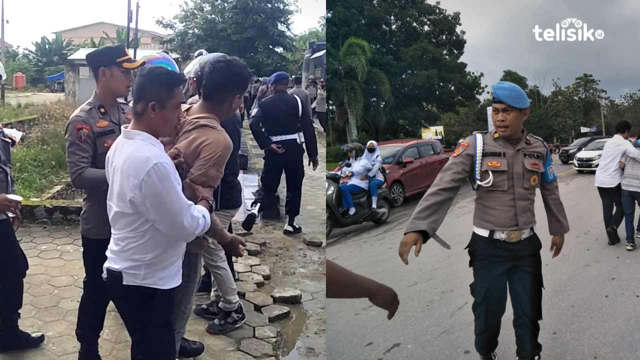 Empat Pendemo Diamankan Polisi saat Kabur