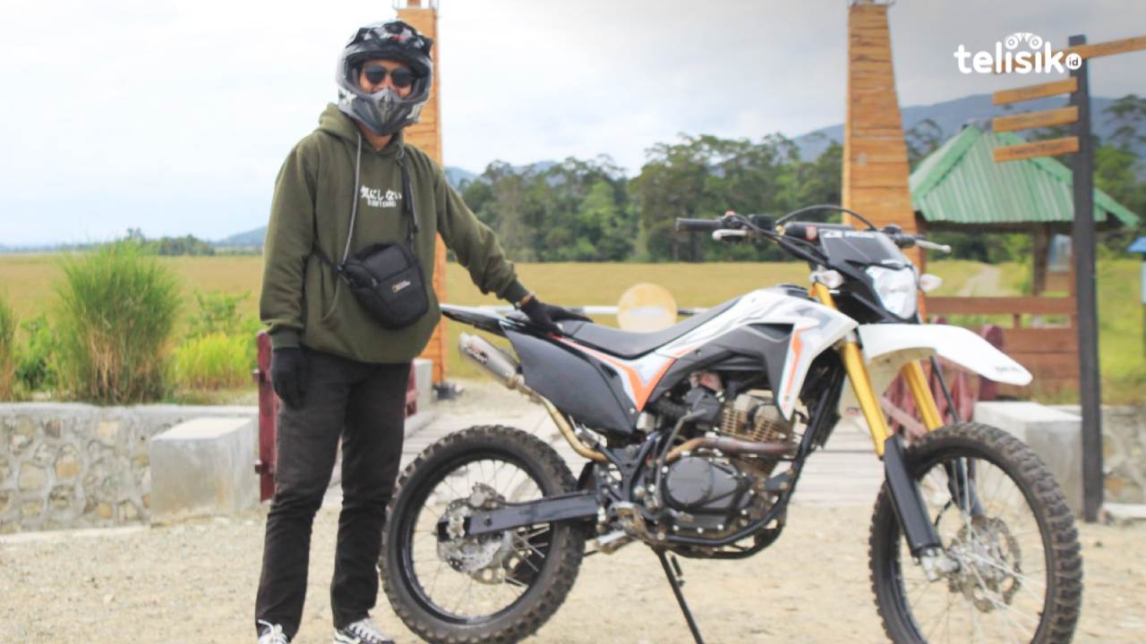 Honda CRF 150L 2023 hanya Ganti Stiker Meski Sudah 5 Tahun Rilis, Masih Populer di Kendari