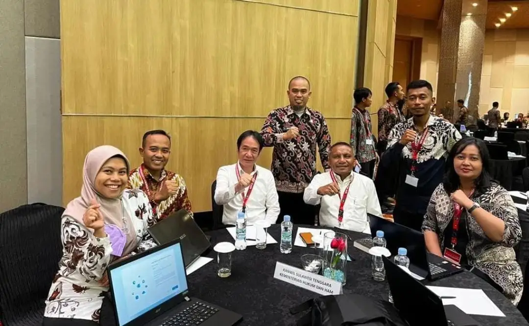Kakanwil Kemenkumham Sulawesi Tenggara Tingkatkan Mutu Pemutakhiran Data