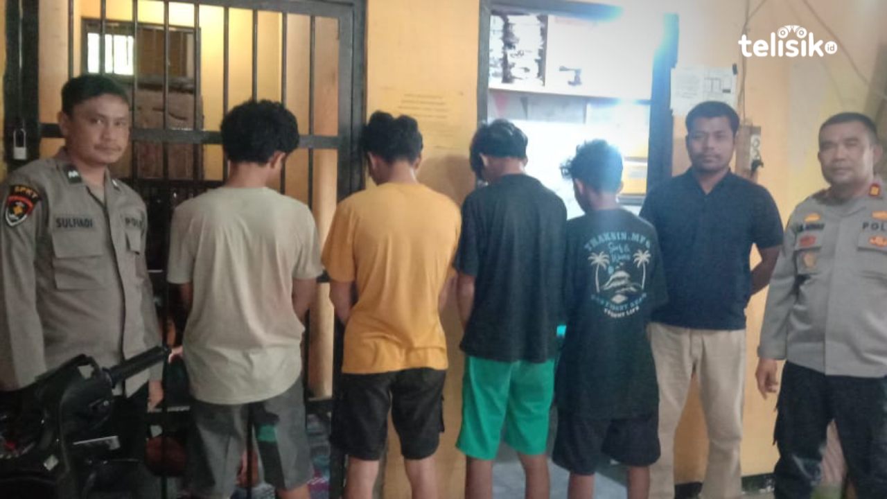Kecanduan Nyabu, Empat Pemuda Ini Nekat Mencuri di 14 Titik