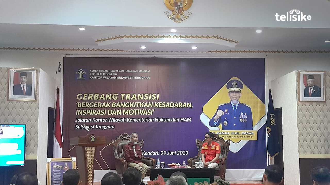 Kemenkumham Gelar Gerbang Transisi di Jajaran Kanwil Sulawesi Tenggara