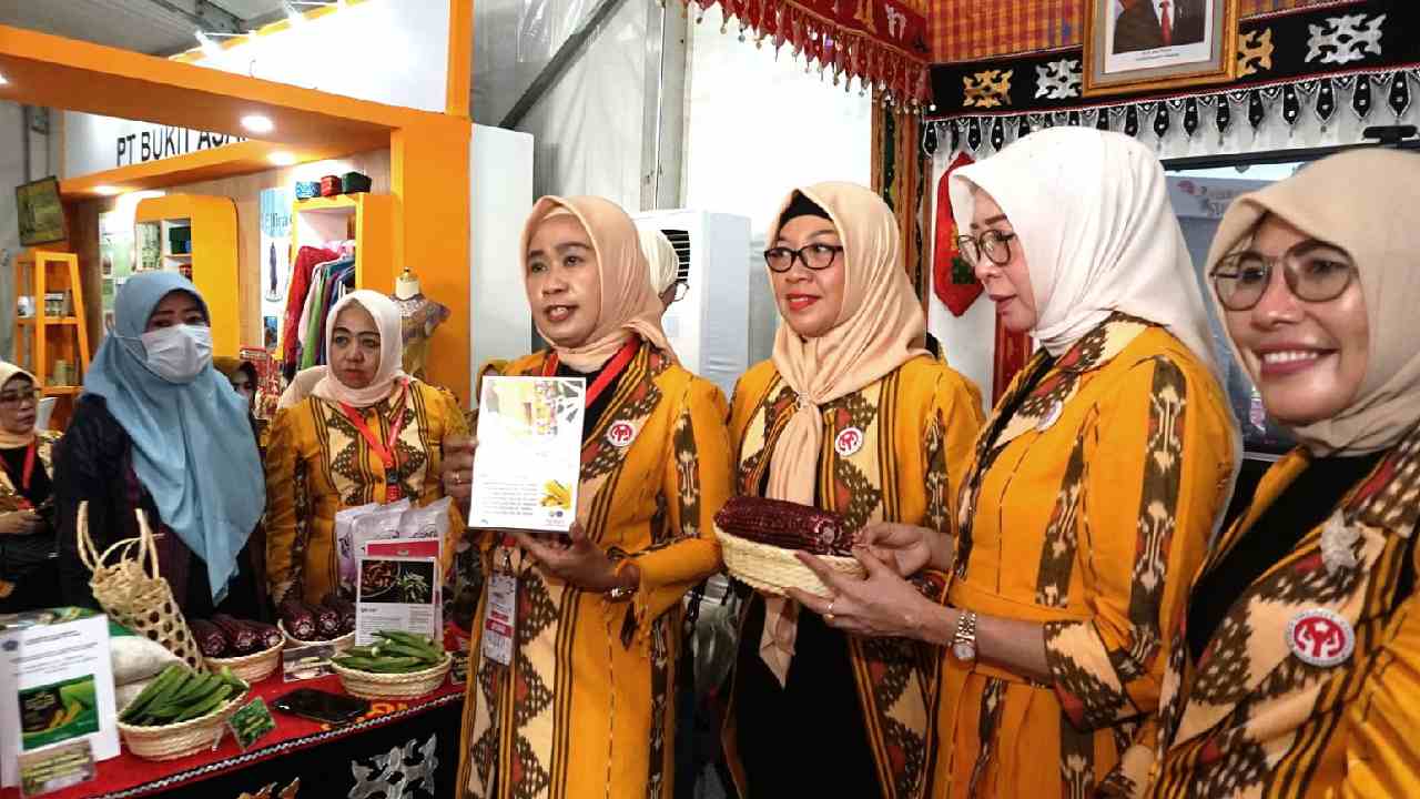 Kerajinan Khas Kota Kendari Dipamer di Expo dan Forum Indonesia Maju 2023