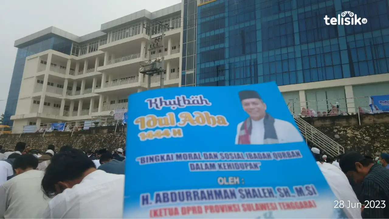 Ketua DPRD Sulawesi Tenggara Sampaikan Pesan Idul Adha di Hadapan Warga Muhammadiyah