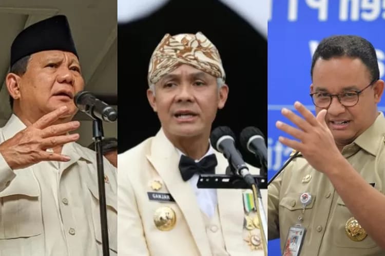 Menuju Pilpres Anies Ungguli Ganjar, Prabowo Menang Banyak