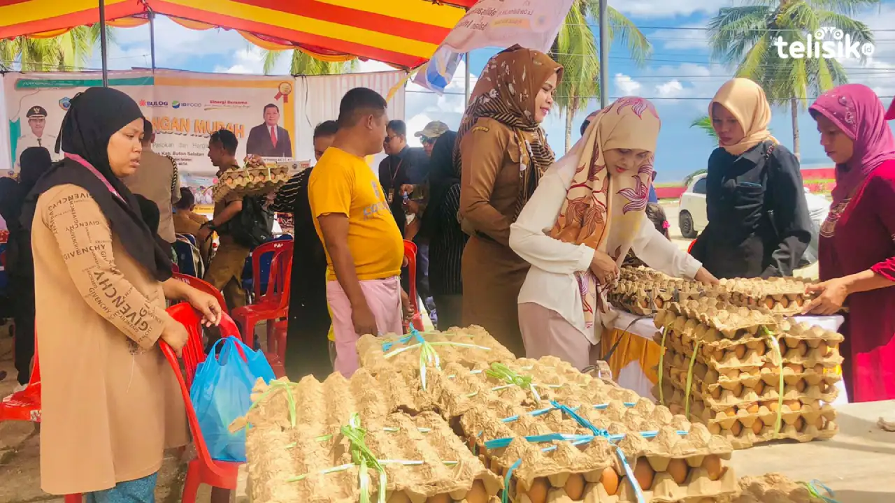 Pasar Pangan Murah Bantu Masyarakat Penuhi Kebutuhan Pokok Jelang Idul Adha