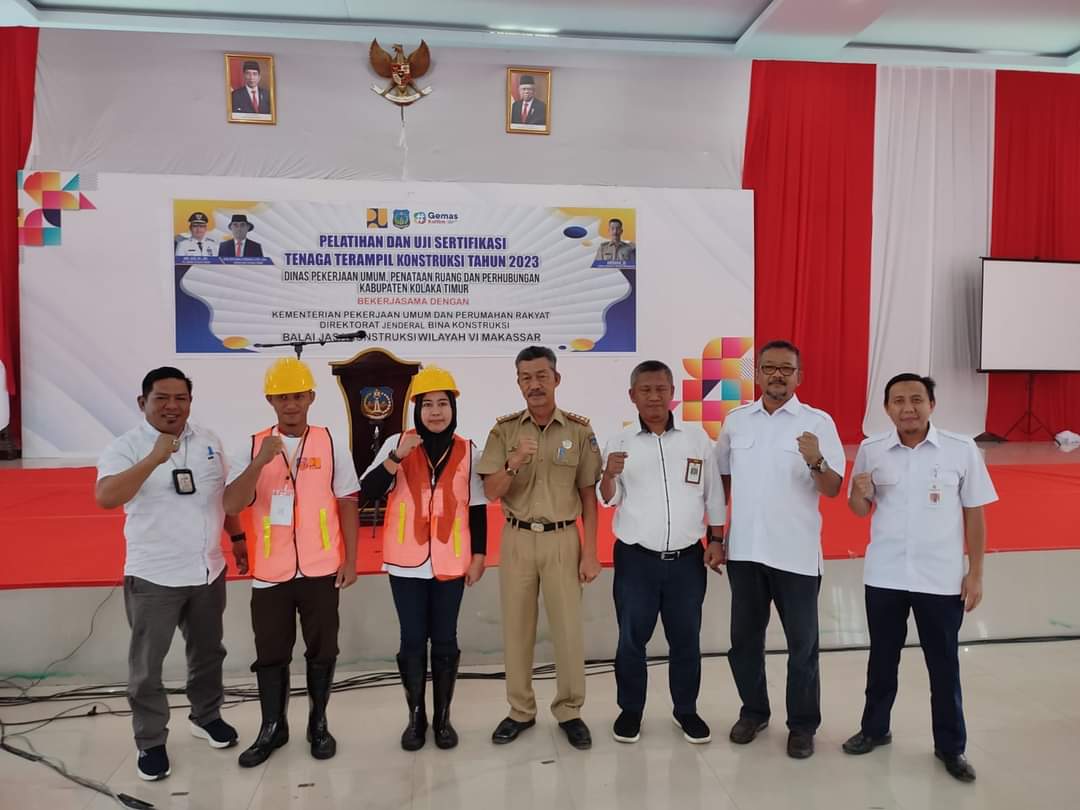 Pemda Kolaka Timur Gelar Pelatihan Tenaga Terampil Konstruksi