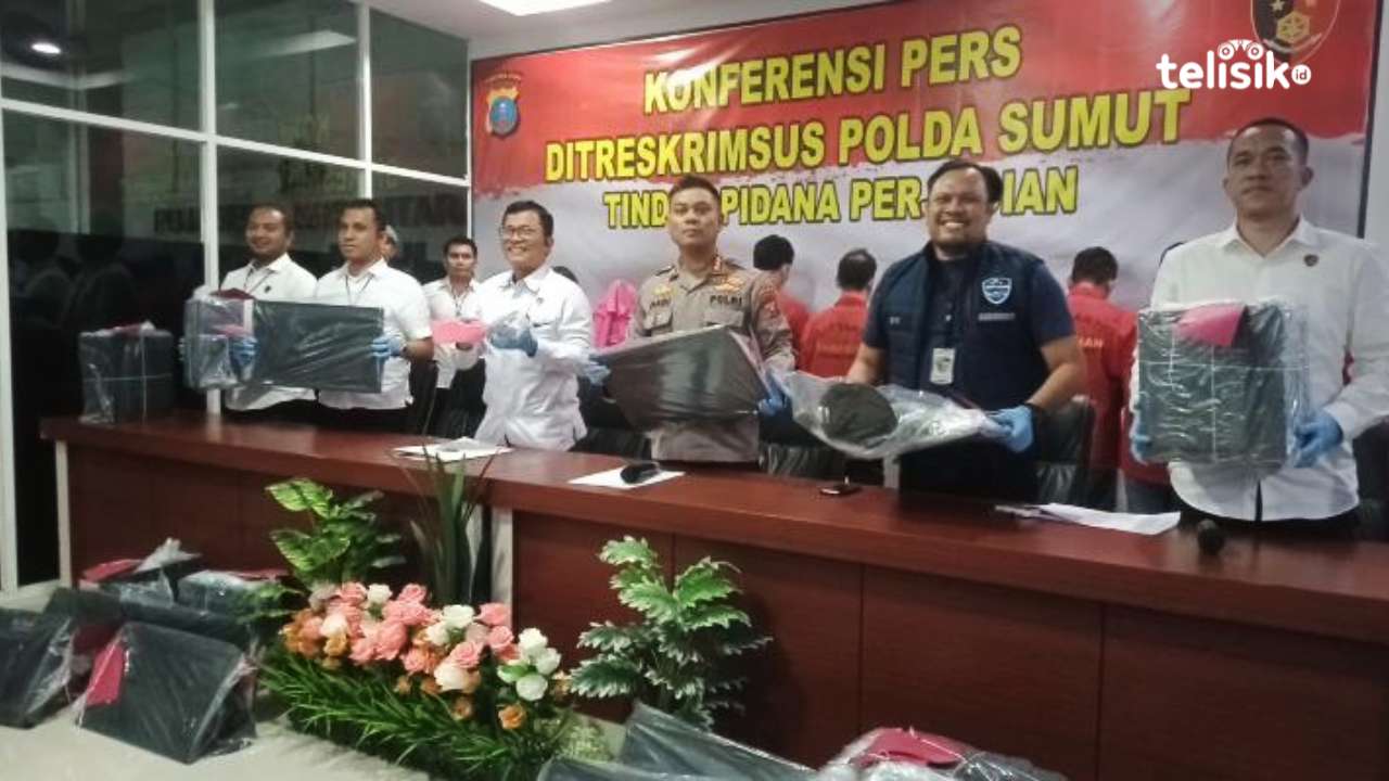 Polisi Bongkar Praktik Judi Online Merek 288 di Medan, Letak Server Kamboja