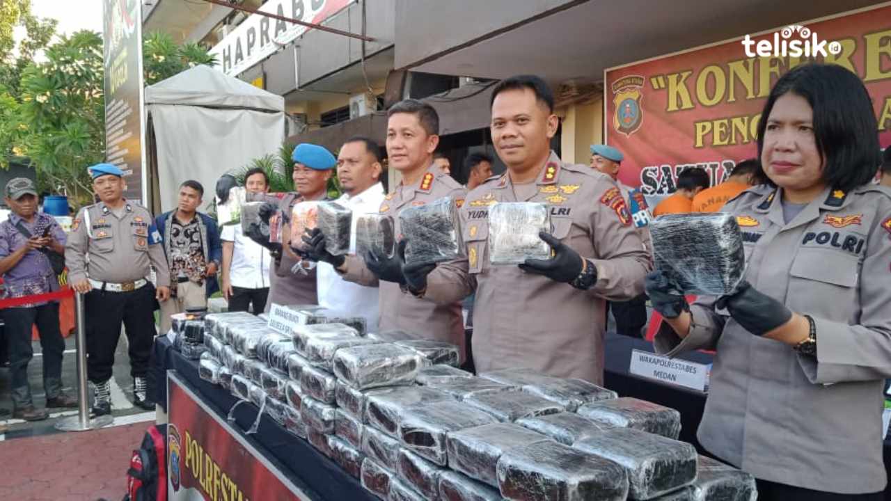 Polisi Kejar-kejaran dengan Kurir Narkoba di Sumatera Utara