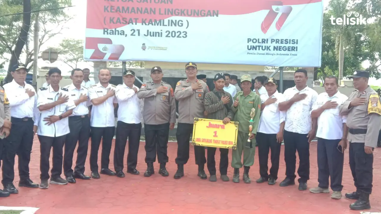 Satkamling Binaan Polsek Tikep Muna Barat Raih Juara 1