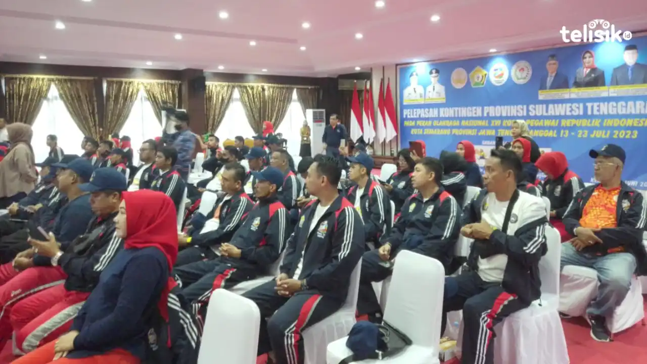 Sulawesi Tenggara Kirim 100 Kontingen Porprov Korpri 2023 di Semarang