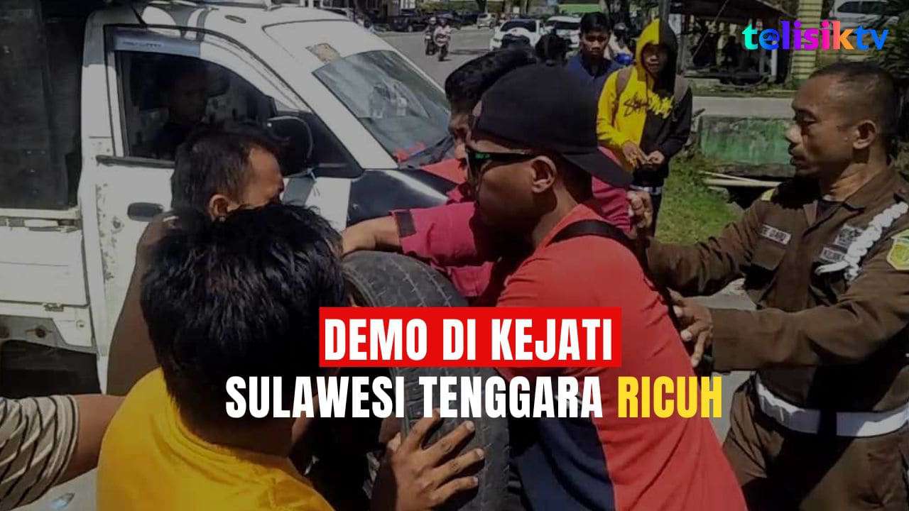 Video: Demo di Kejati Sulawesi Tenggara Ricuh