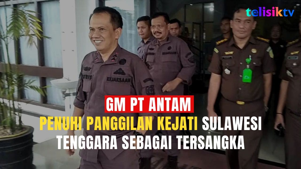 Video: GM PT Antam Penuhi Panggilan Kejati Sulawesi Tenggara Sebagai Tersangka