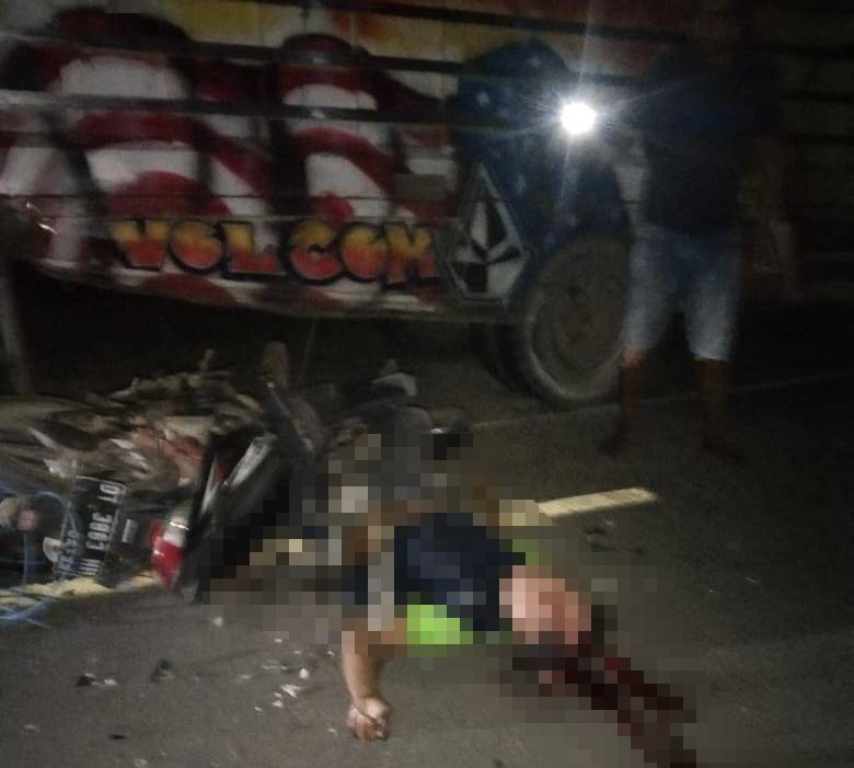 Warga Muna Barat Tewas di Tempat Usai Tabrak Truk Roda Enam