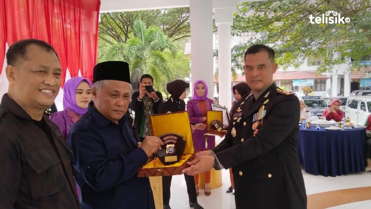 HUT ke-77 Bhayangkara, Polres Konawe Imbau Masyarakat Jaga Kondusifitas Jelang Pemilu