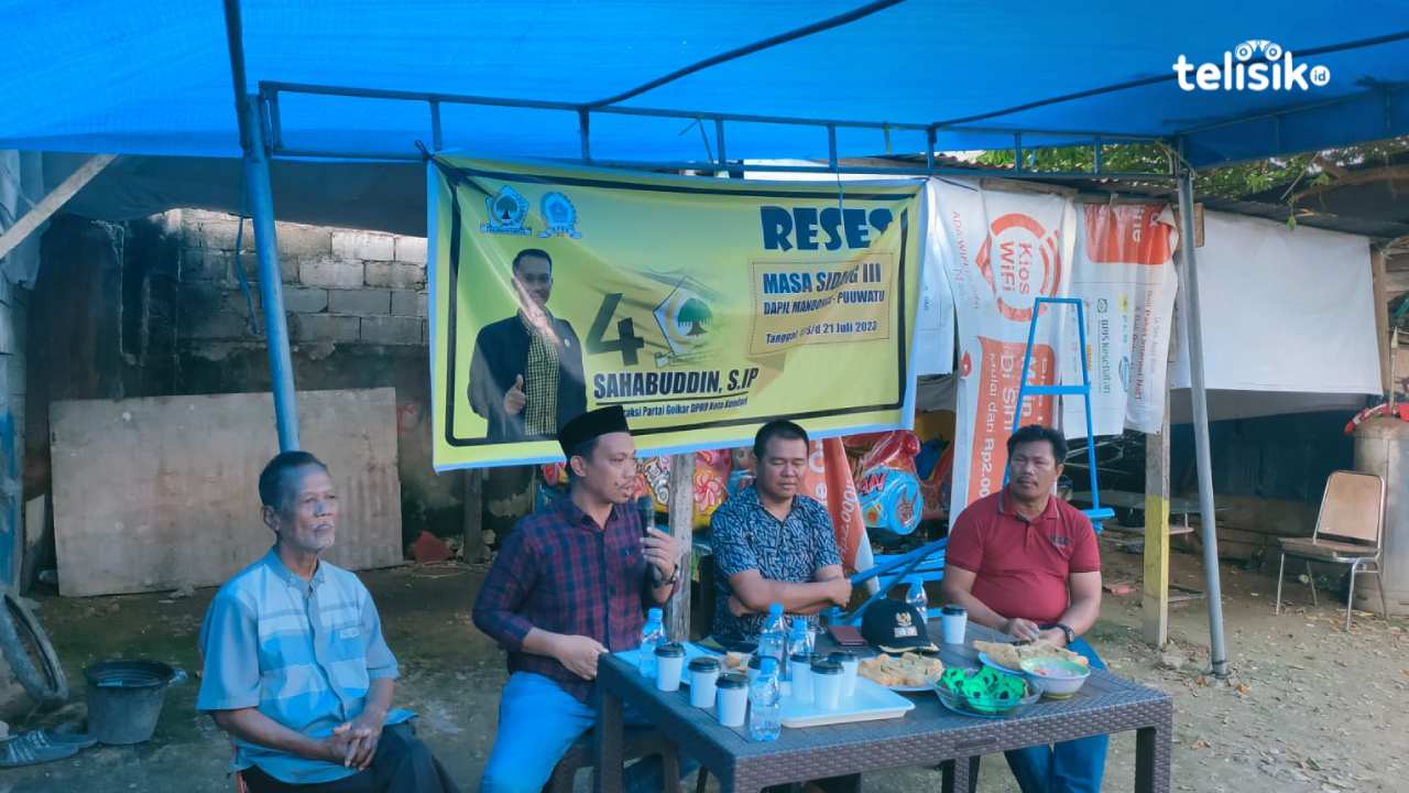 Anggota DPRD Kendari Sahabuddin Janji Bangun MCK Pakai Dana Pribadi saat Reses