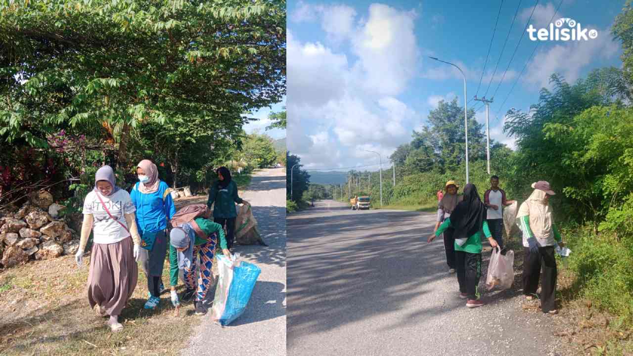 Berantas Limbah Plastik di Pasarwajo Kabupaten Buton