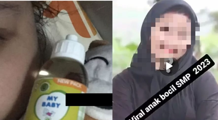 Bocah SMP Mainkan Botol Minyak Telon ke Area Sensitif Berawal dari Ini, Enak-Enak Buat Sang Kekasih