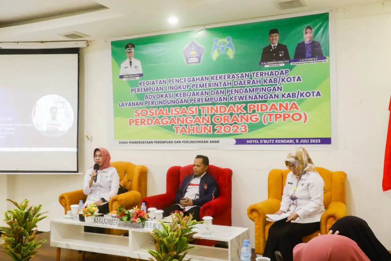 Cara Pemkot Kendari Cegah Tindak Pidana Perdagangan Orang
