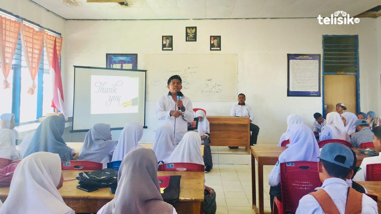 Cegah Kejahatan pada Anak, SMAN 1 Batauga Buton Selatan Gandeng Polisi Beri Penyuluhan Hukum